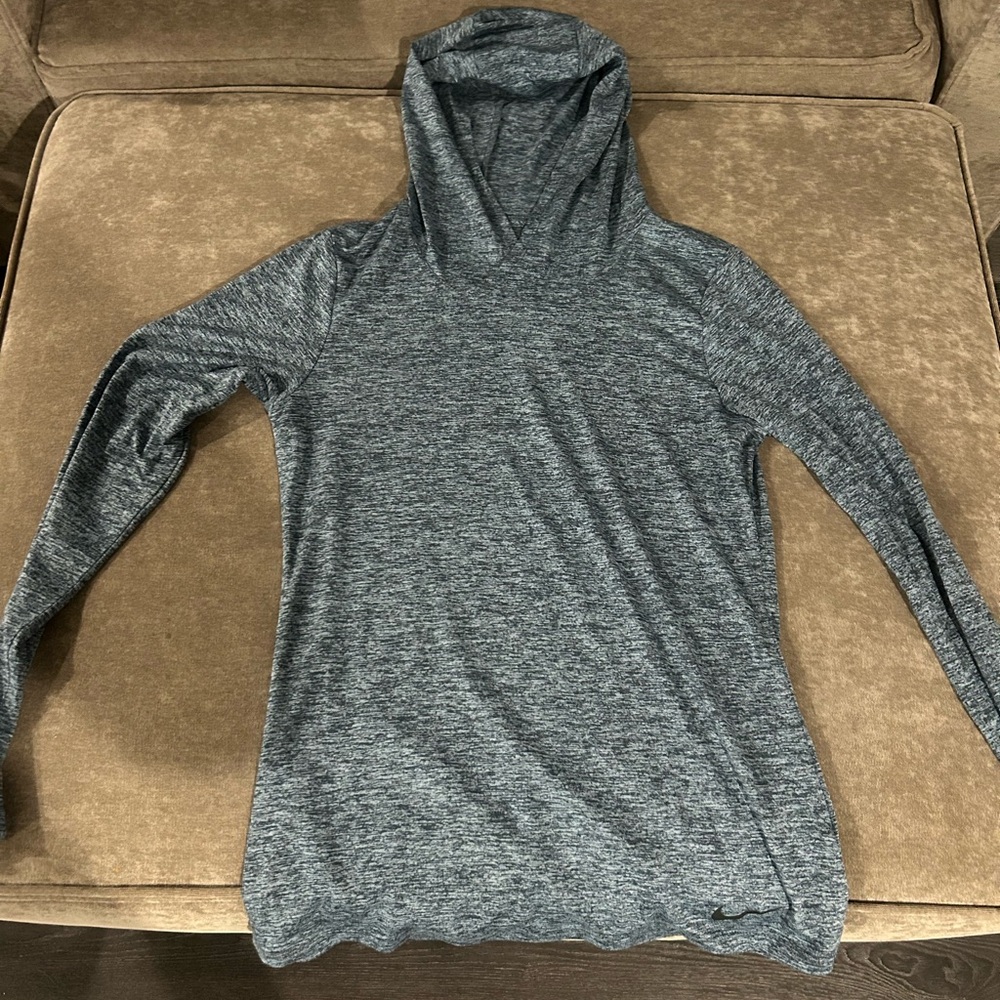Nike Gray Women's Hooded Sweater Dry Fit